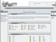 Tablet Screenshot of driverfiles.net